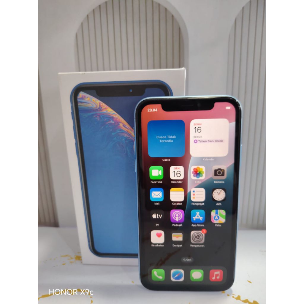 Iphone xr 128 inter all operator minus nya ada whispot seperti difoto gantian batre face id&trutone 