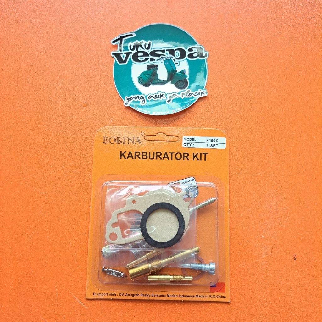 reparkit spuyer pelampung karburator vespa px
