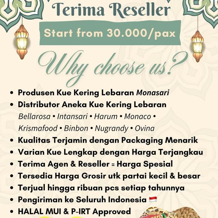 Parcel Kue Kering Lebaran Harum Mini