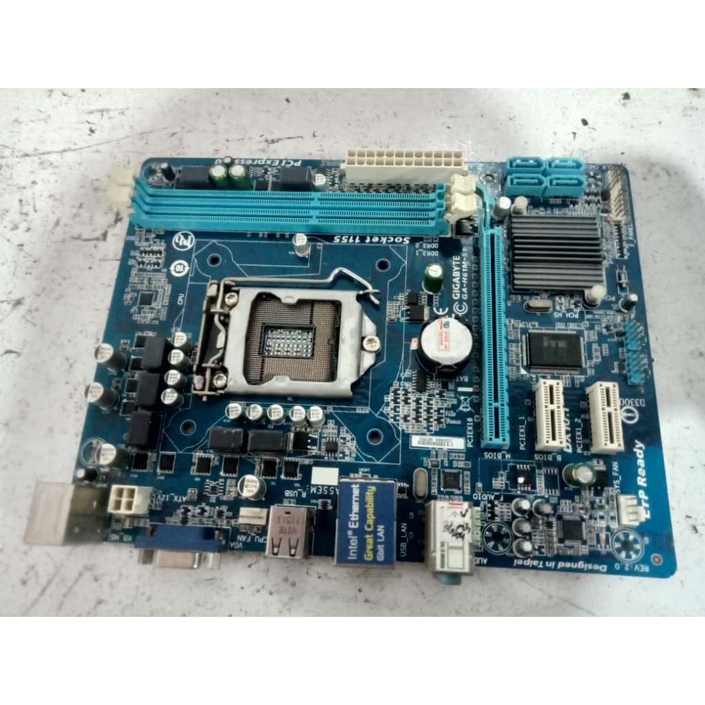 MOTHERBOARD MAINBOARD PC GIGABYTE GA- H61M-S1 - ercomp1