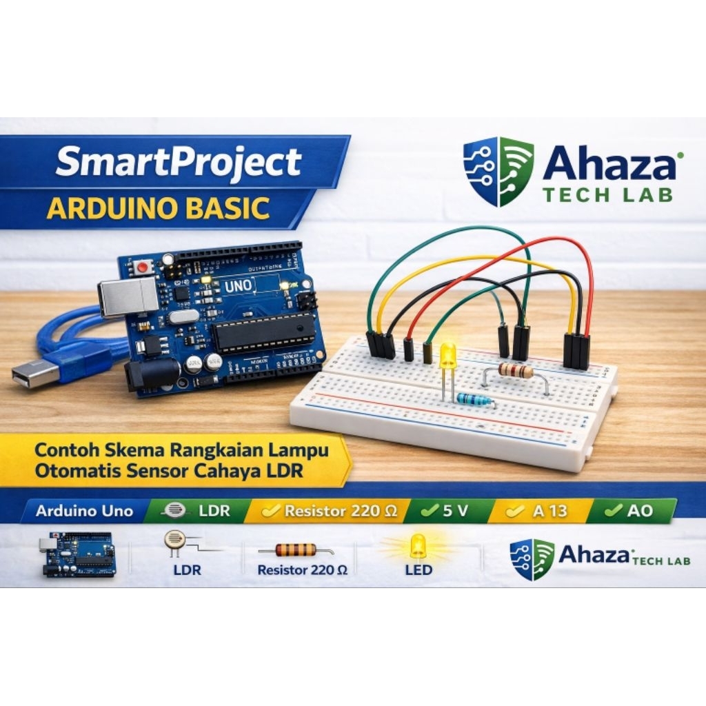 SmartProject Arduino Basic – Lengkap Laporan & Source Code