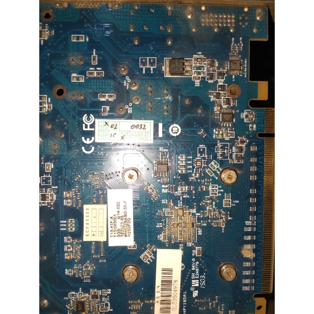 VGA HIS R7 250 kondisi matot