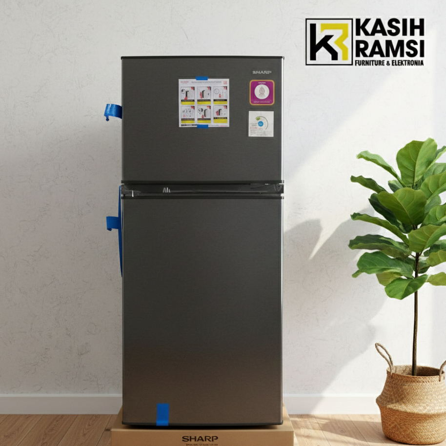 KULKAS 2 PINTU SHARP SJ-195