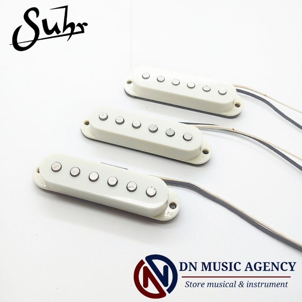 pickup gitar suhr V60 LP Single coil set aged white original