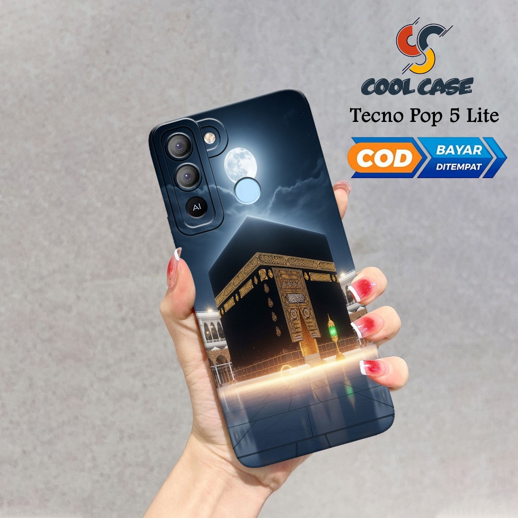 Case Hp Tecno Pop 5 Lite Terbaru - Fashion Case Muslim - Softcase Hp Tecno Pop 5 Lite Terbaru - Case