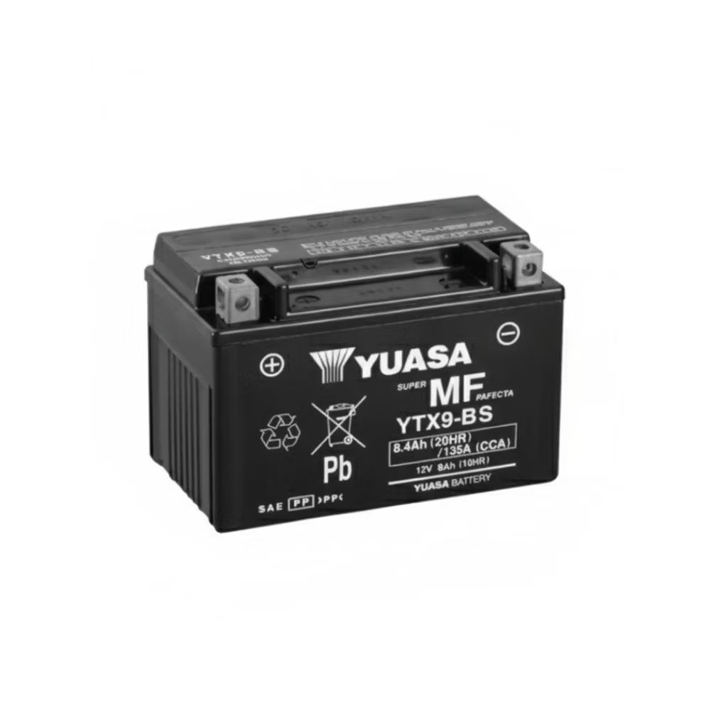 YUASA Battery YTX9-BS 12V, 8,4Ah