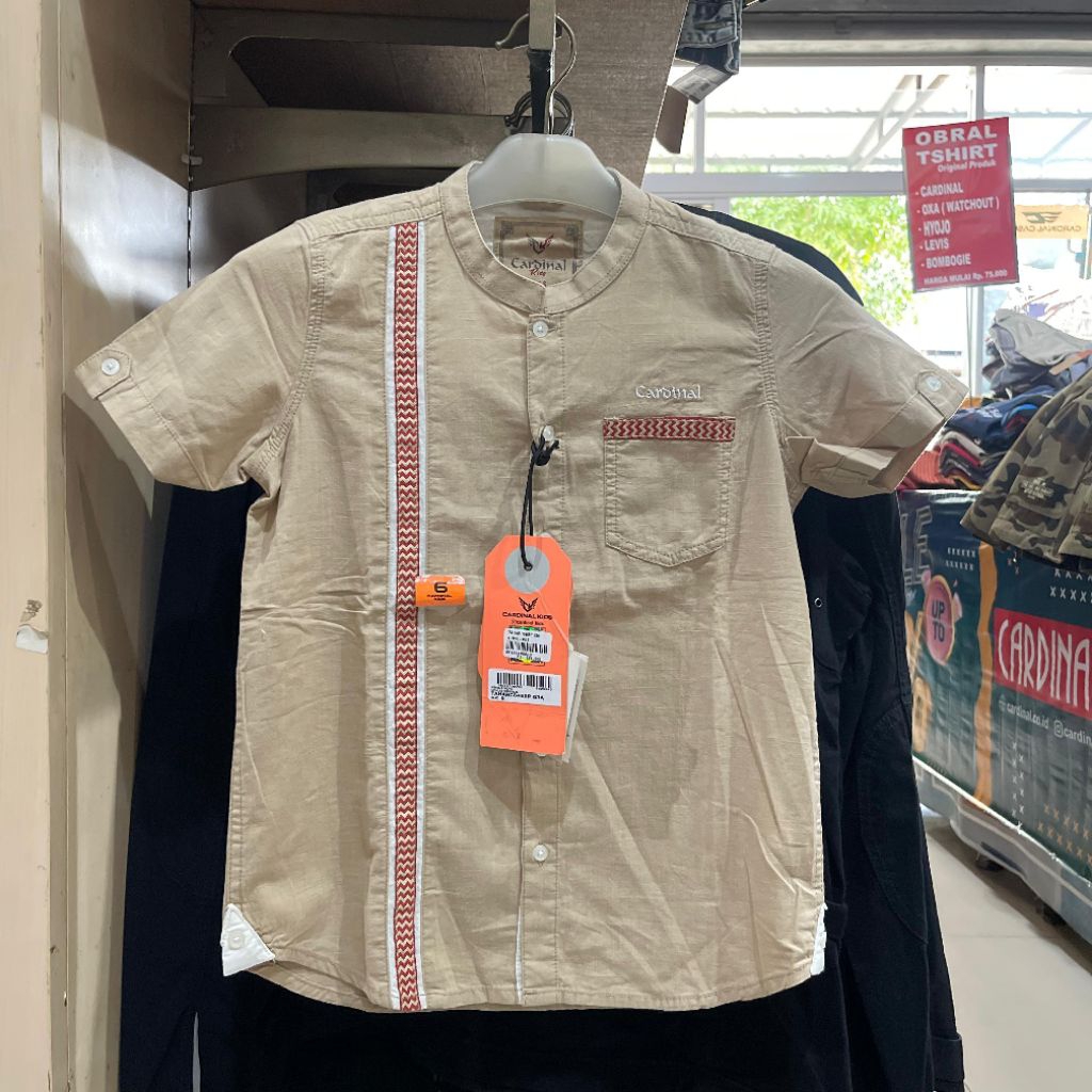 kemeja koko cardinal kids kemko cardinal anak TAHARC0489