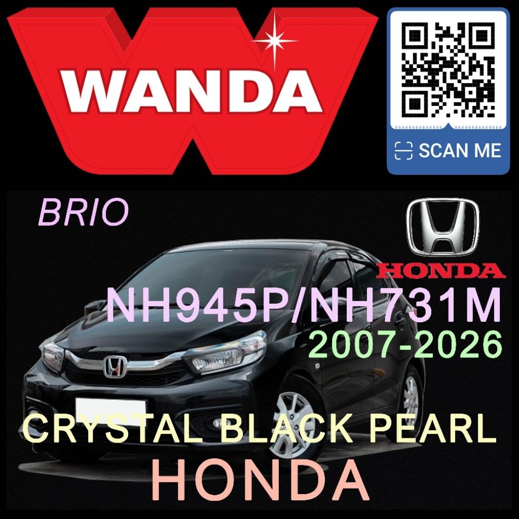 Cat Wanda Honda Crystal Black Pearl NH945P/NH731M