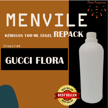 BIBIT PARFUM MURNI MENVILE GUCCI FLORA 250  ML  BEST SELLER| PARFUM UNISEX