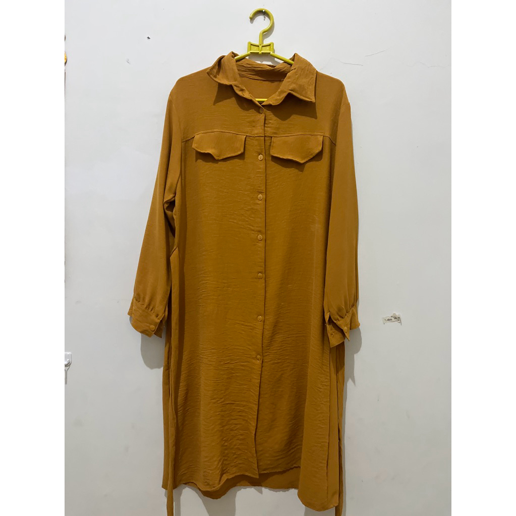 BAJU TUNIK WANITA ORANGE