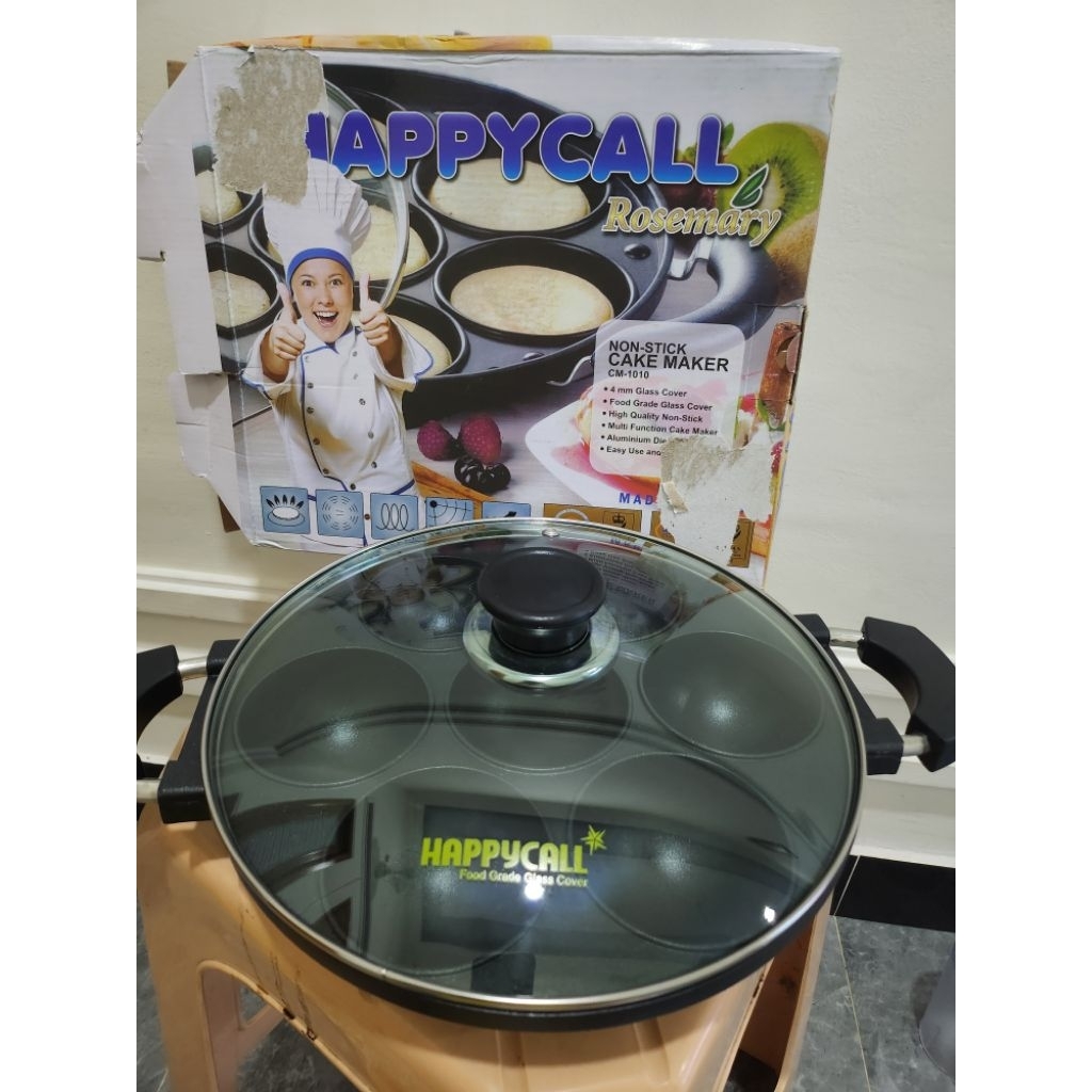 Preloved Cetakan Apem/Takoyaki merk HAPPY CALL