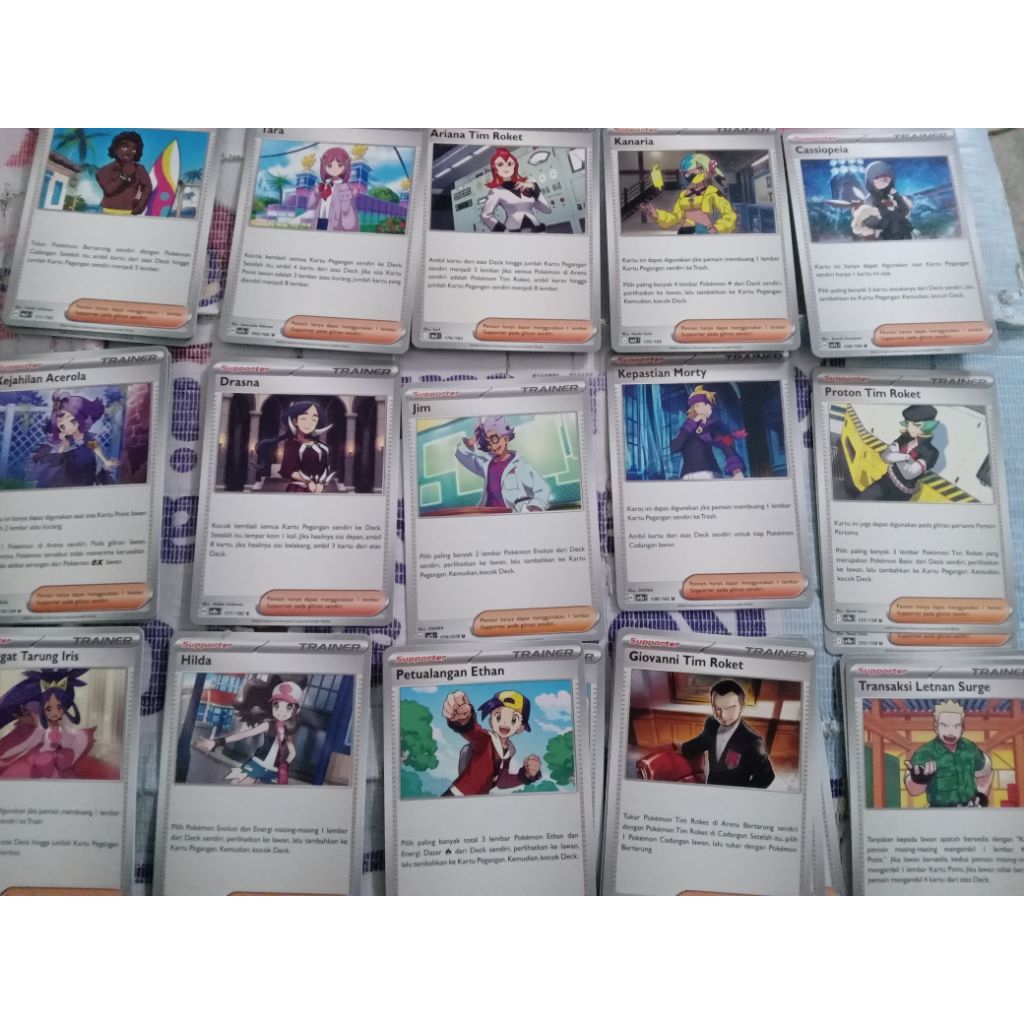 Pokemon TCG Indonesia Supporter