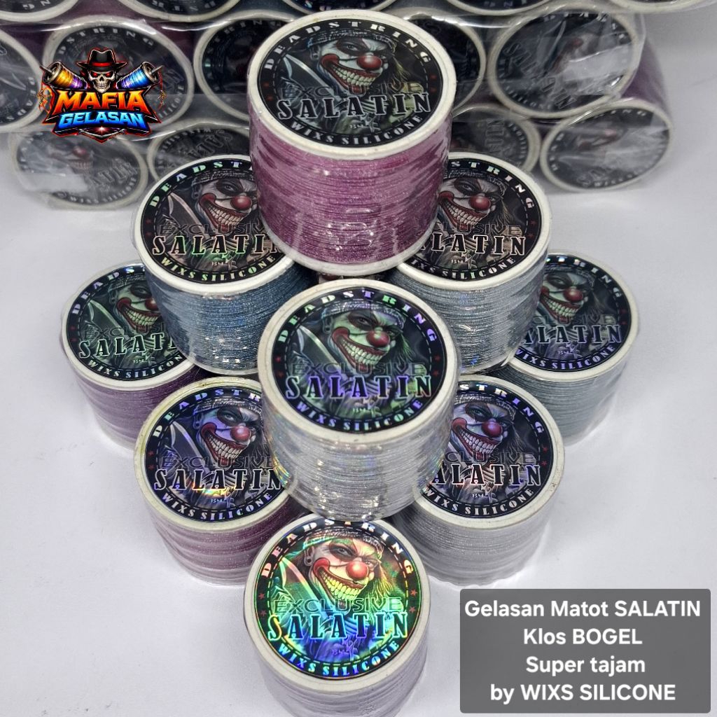 Gelasan BOGEL Matot Salatin full beling by WIXS SILICONE Mafia Gelasan