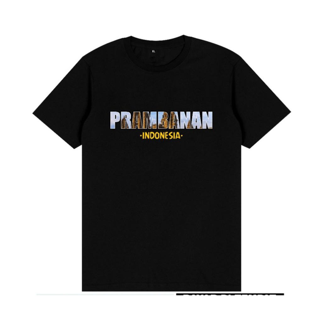 KAOS TSHIRT SOVENIR PRAMBANAN INDONESIA