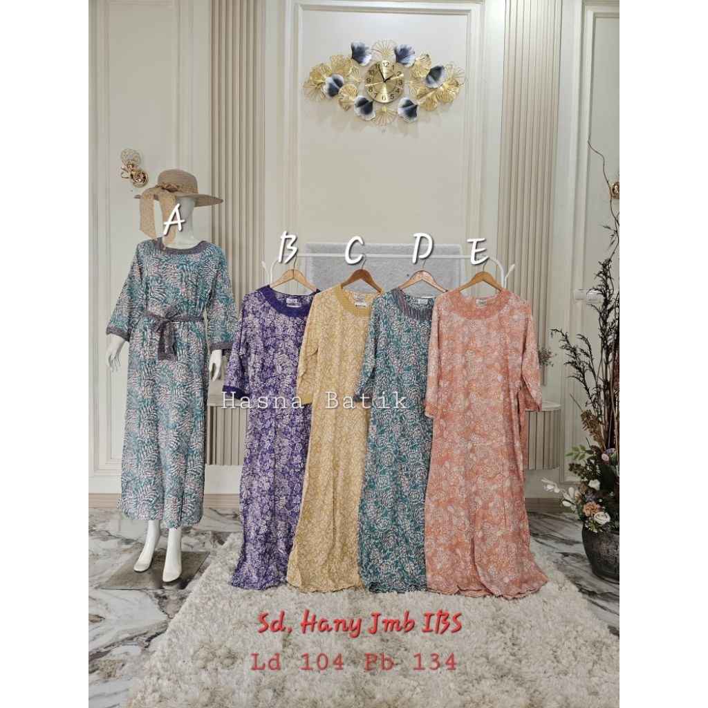 Daster Luza (Sd. Hany Jmb IBS) Batik Pekalongan