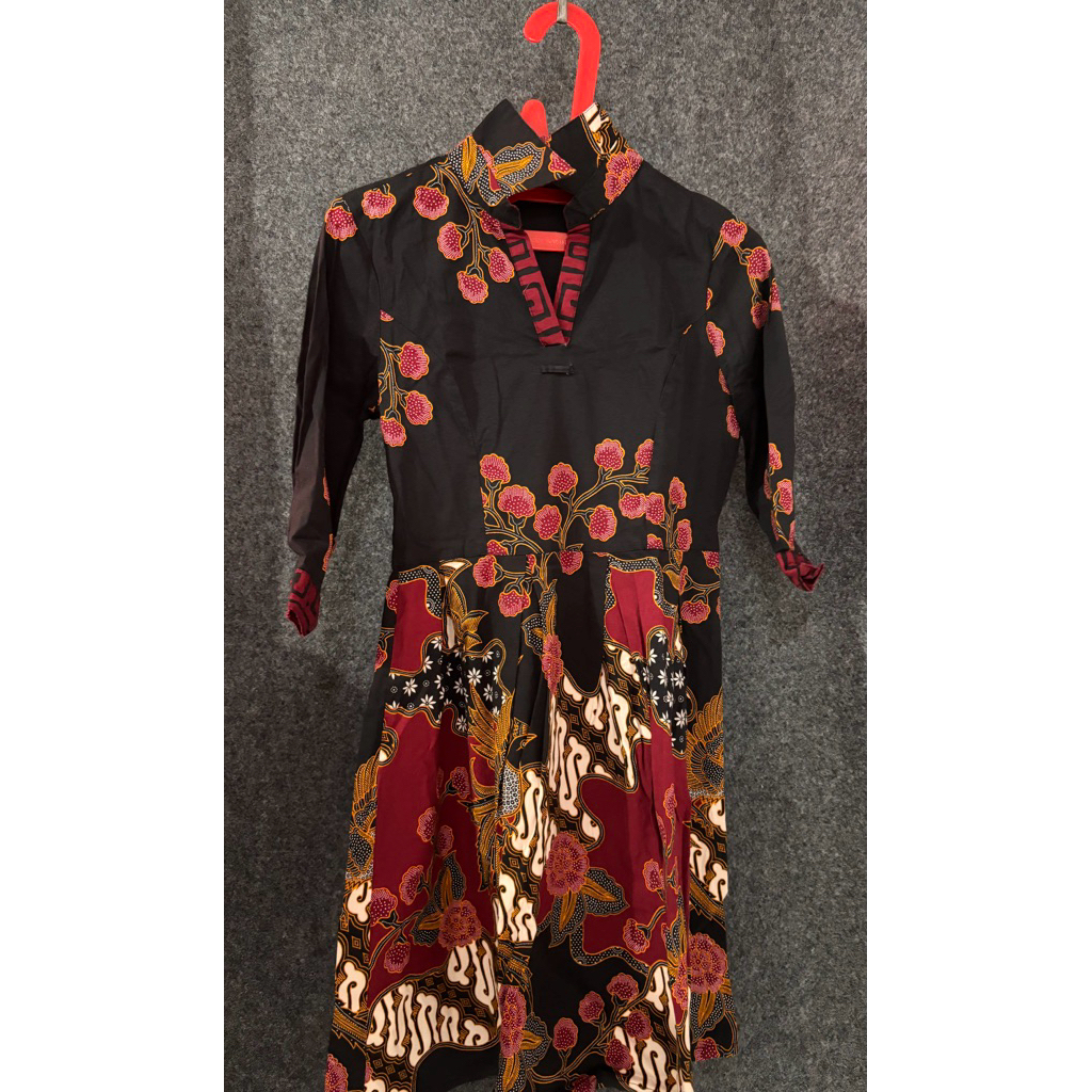 [ PRELOVED MEDAN ] DRESS BATIK WANITA