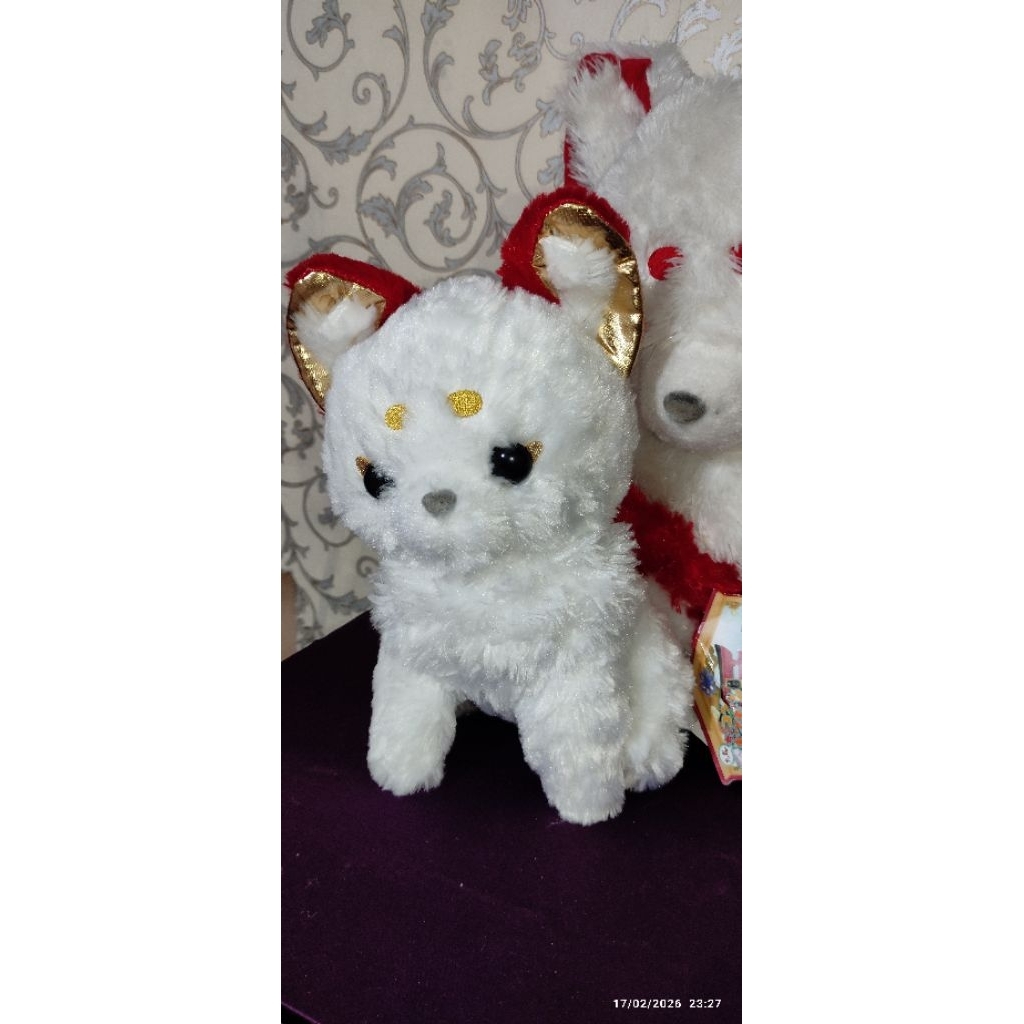 boneka plush rubah gumiho amuse new tag size L no minus warna lain ada dietalase