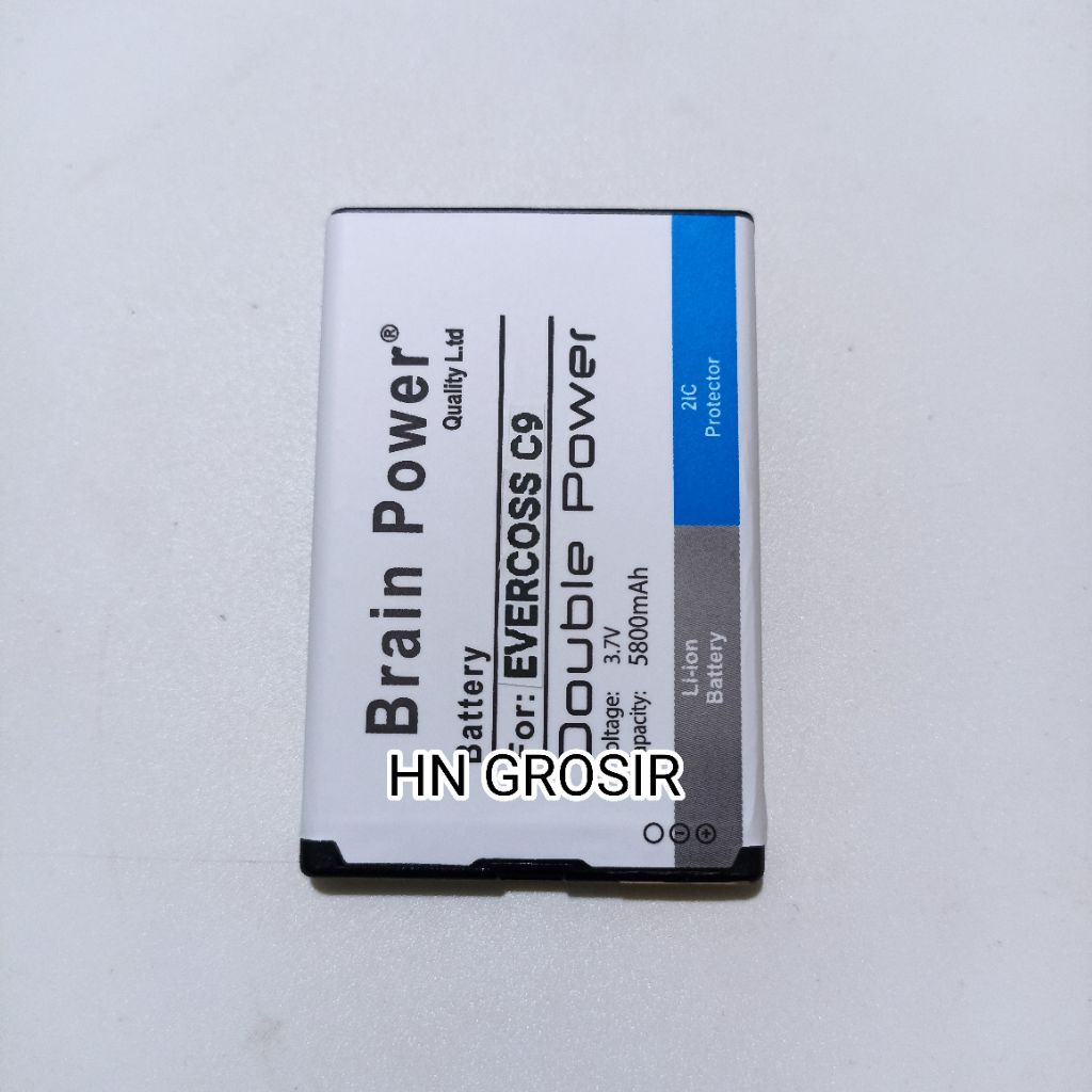Baterai Evercoss C9 Double power battery batre batrai batrei hp