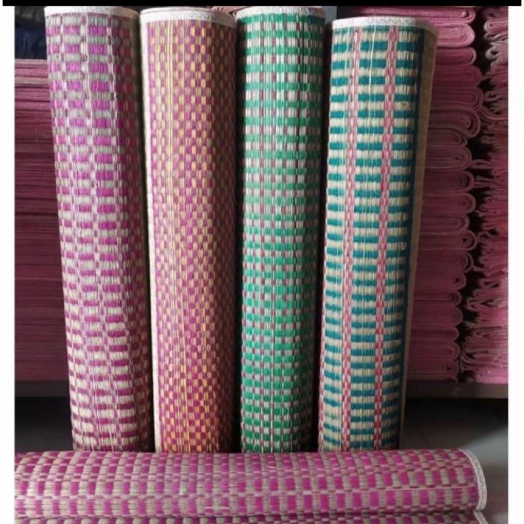 TIKAR MENDONG 75 (150x200cm) ASLI JUMBO TEBAL SAMAK TIKAR TENUN KLOSO LIPAT PIKNIK MURAH