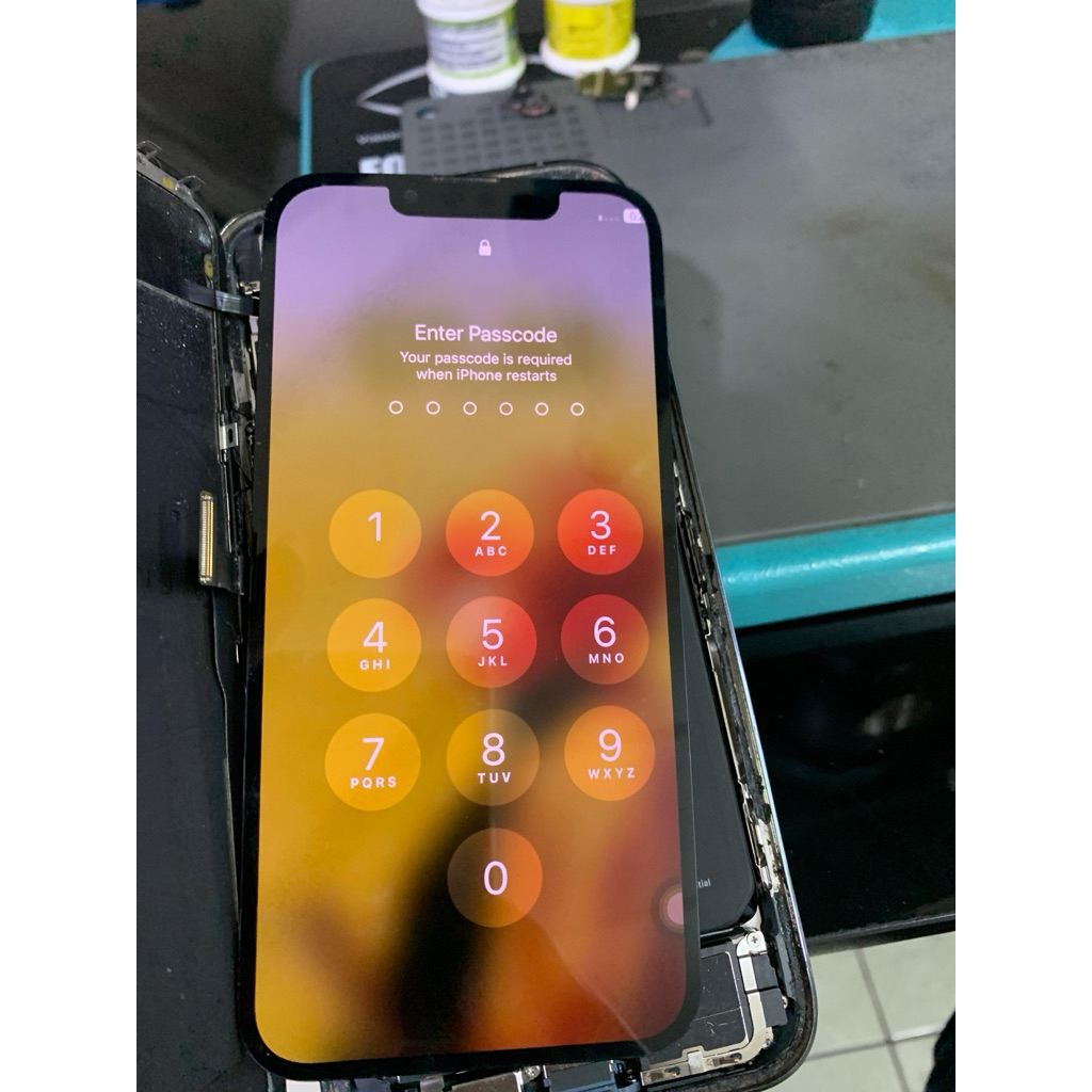 LCD IPhone 13pro Ex jumper Copotan ori