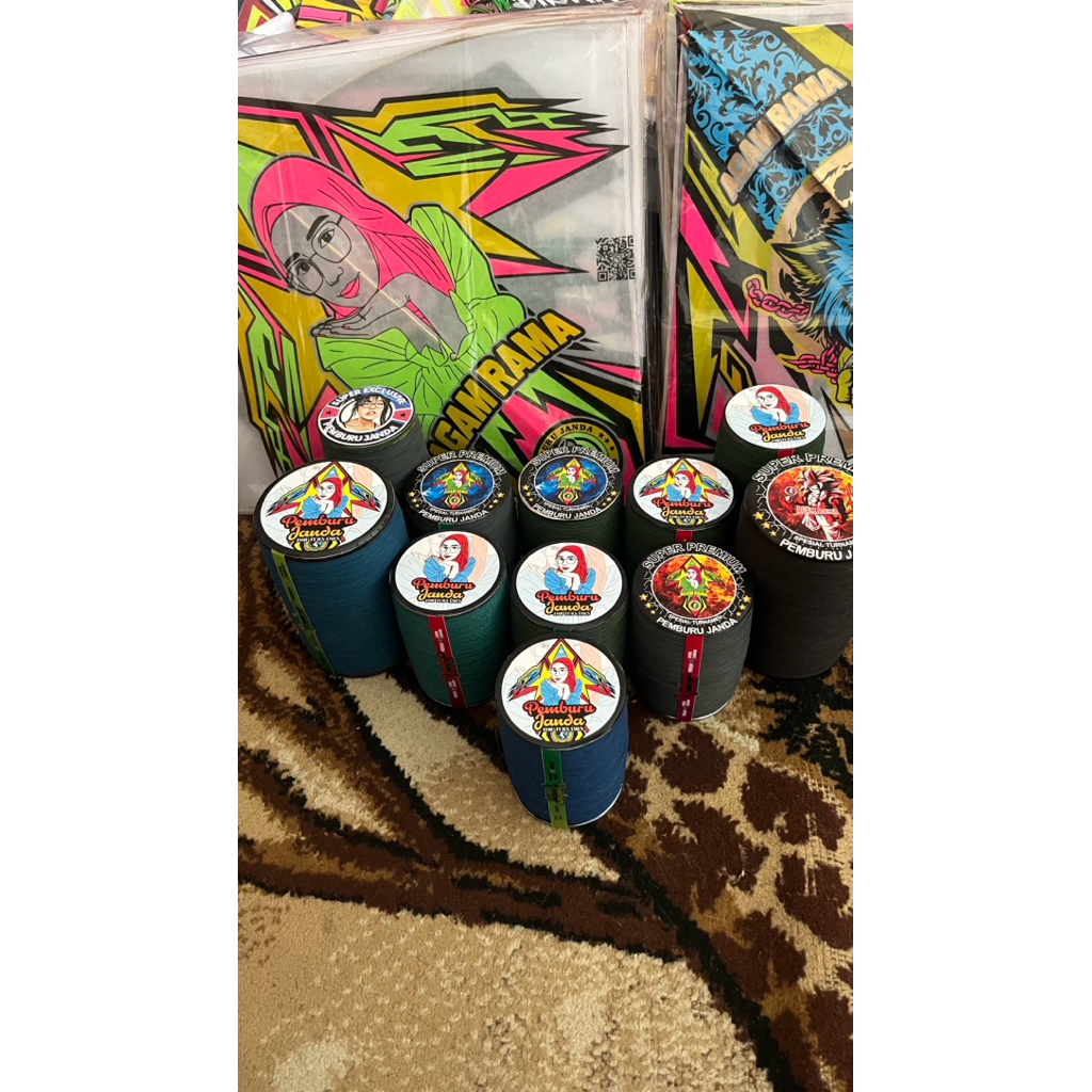 Gelasan Matot Pemburu Janda Abu "Mons" + Dobel Silicon 6000 Yard dan 12000 Yard