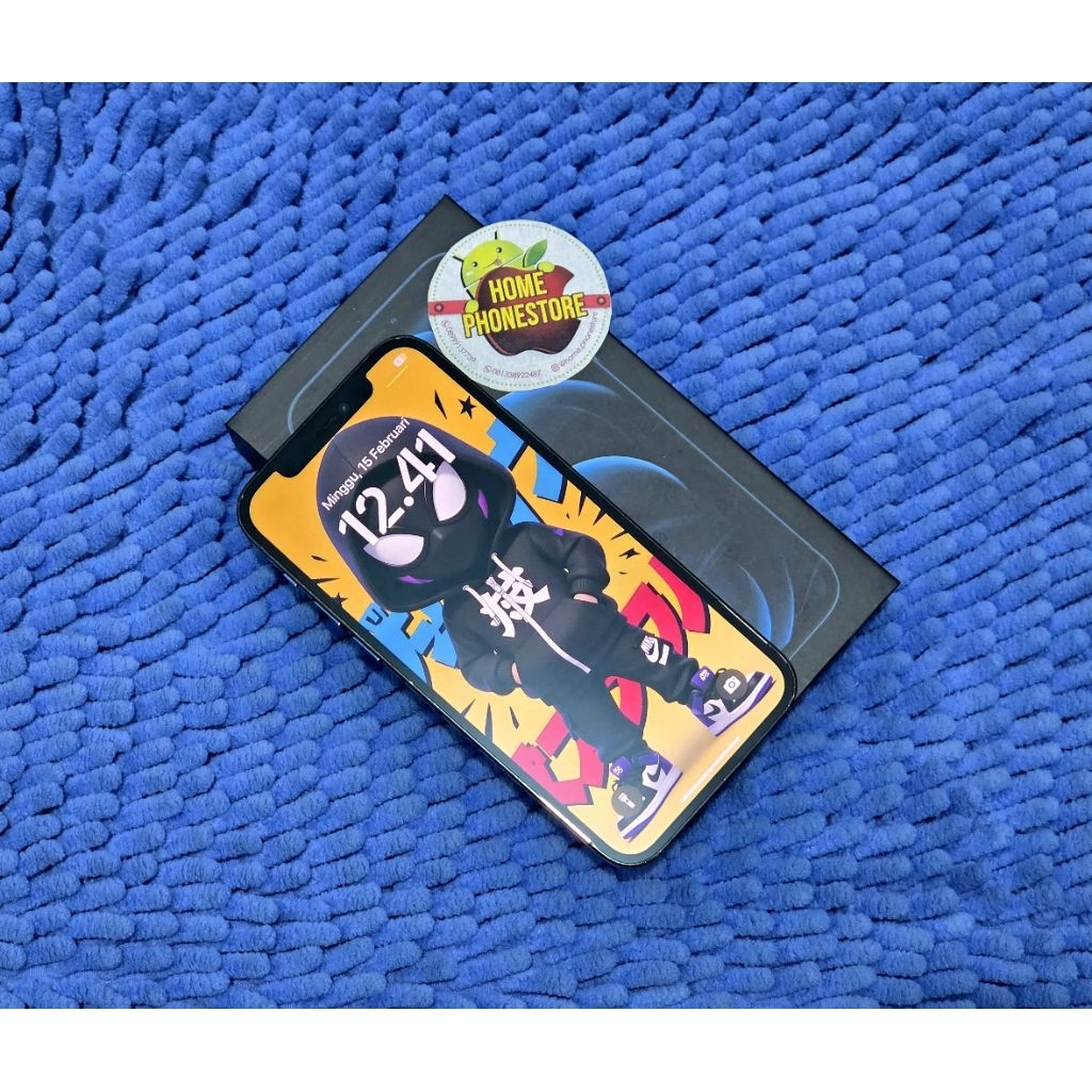 IPhone 12 Pro 256Gb Blue Resmi Indo Terjamin