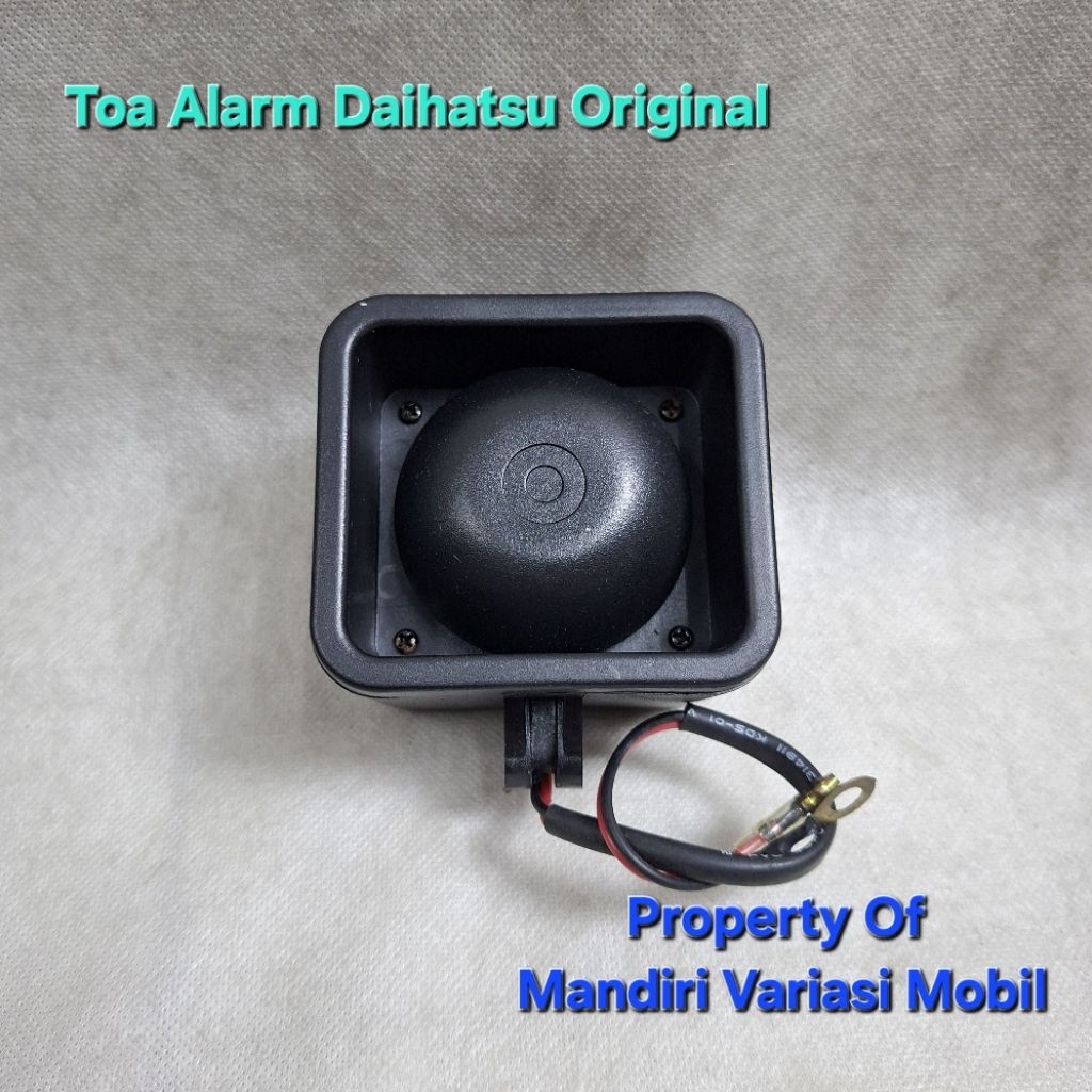 Toa Alarm Daihatsu Terios Toa Alarm Xenia