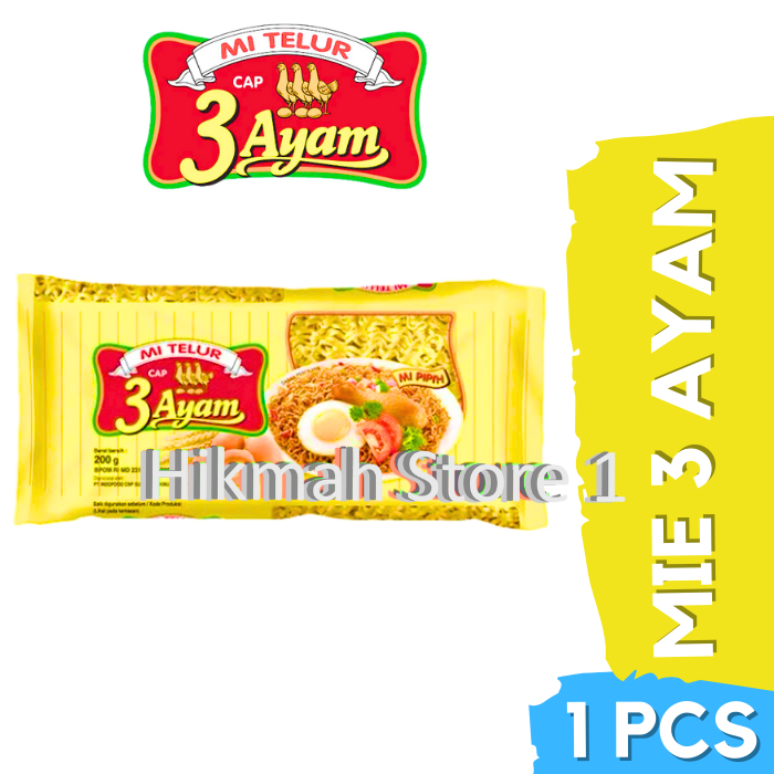 Mie Telor Telur Cap 3 Ayam / Cap 3 ayam / Mie telur 3 ayam