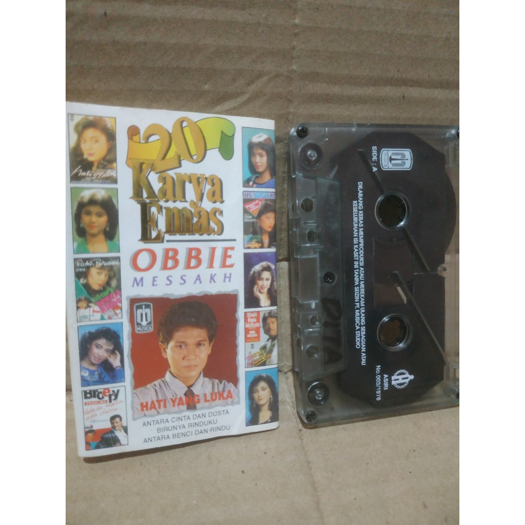 Obbie Messakh Audio Cassette Tape