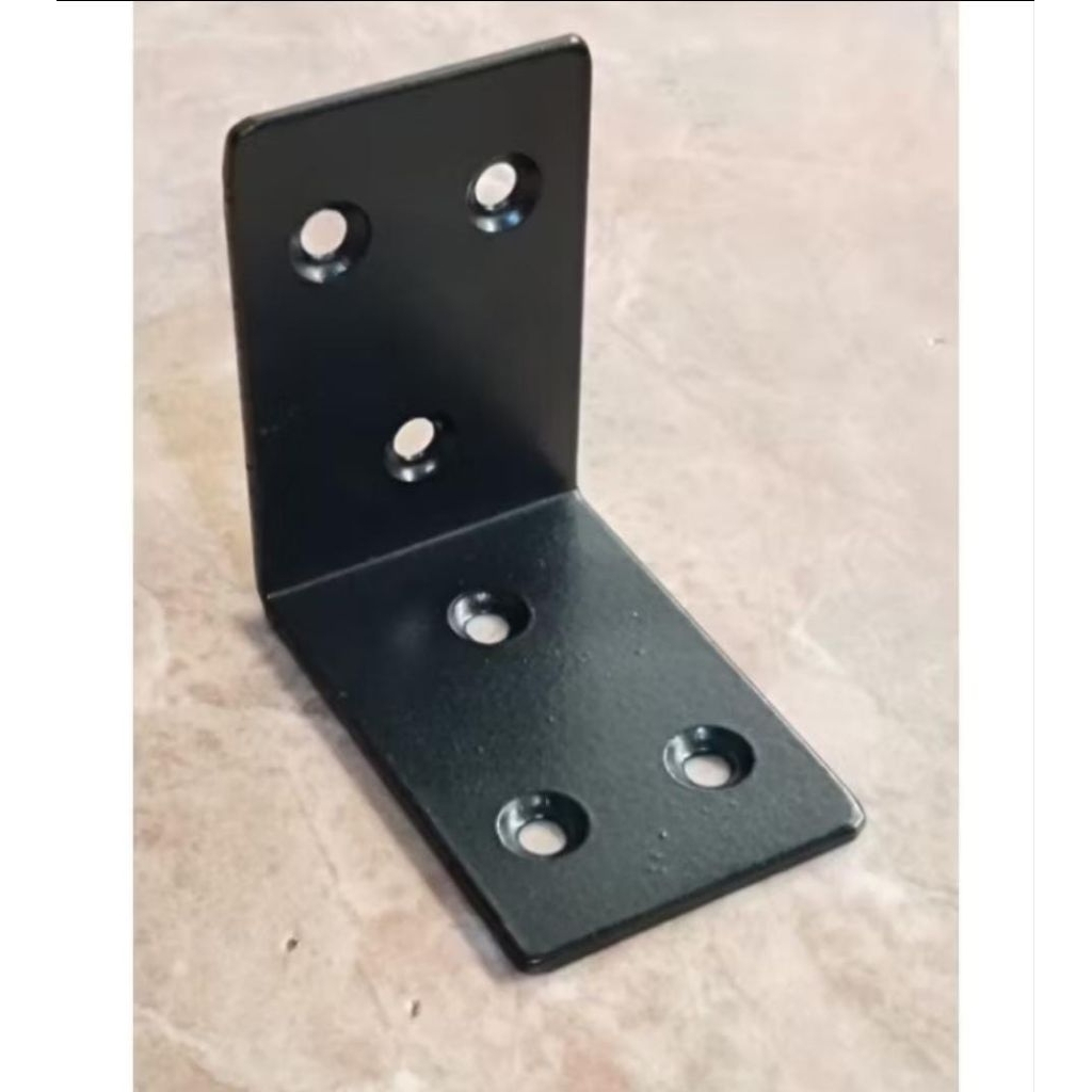 PLAT SIKU L PENYANGGA TEBAL HITAM