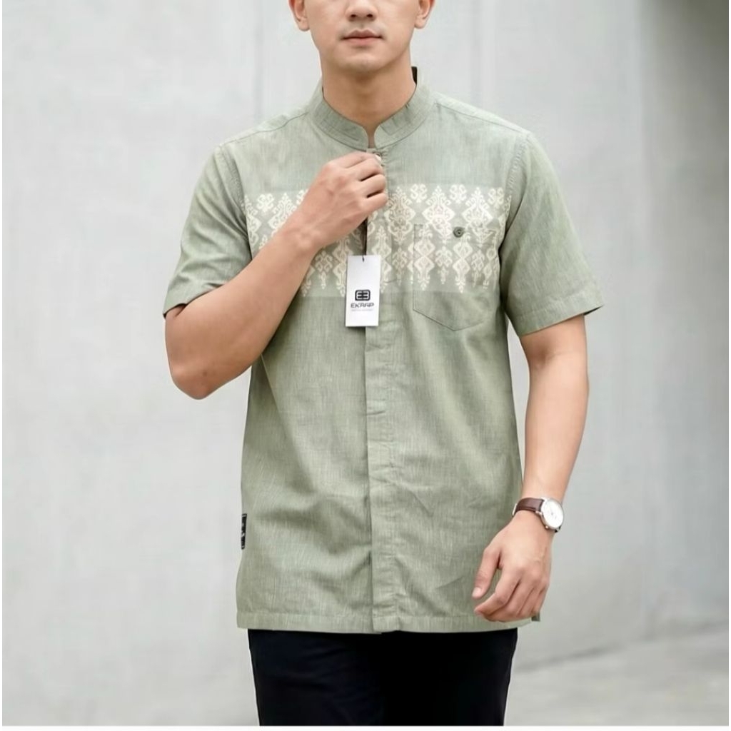 erkape kemaja koko lengan pendek M,L,XL