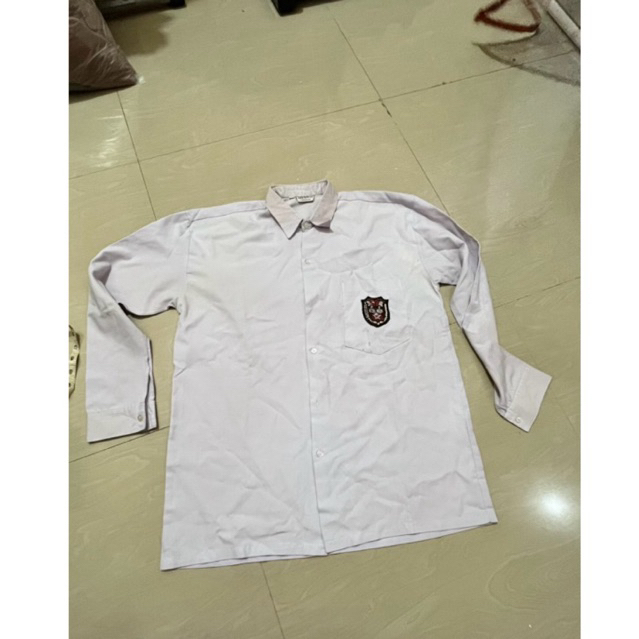 Kemeja putih seragam sekolah (bekas) preloved sd smp