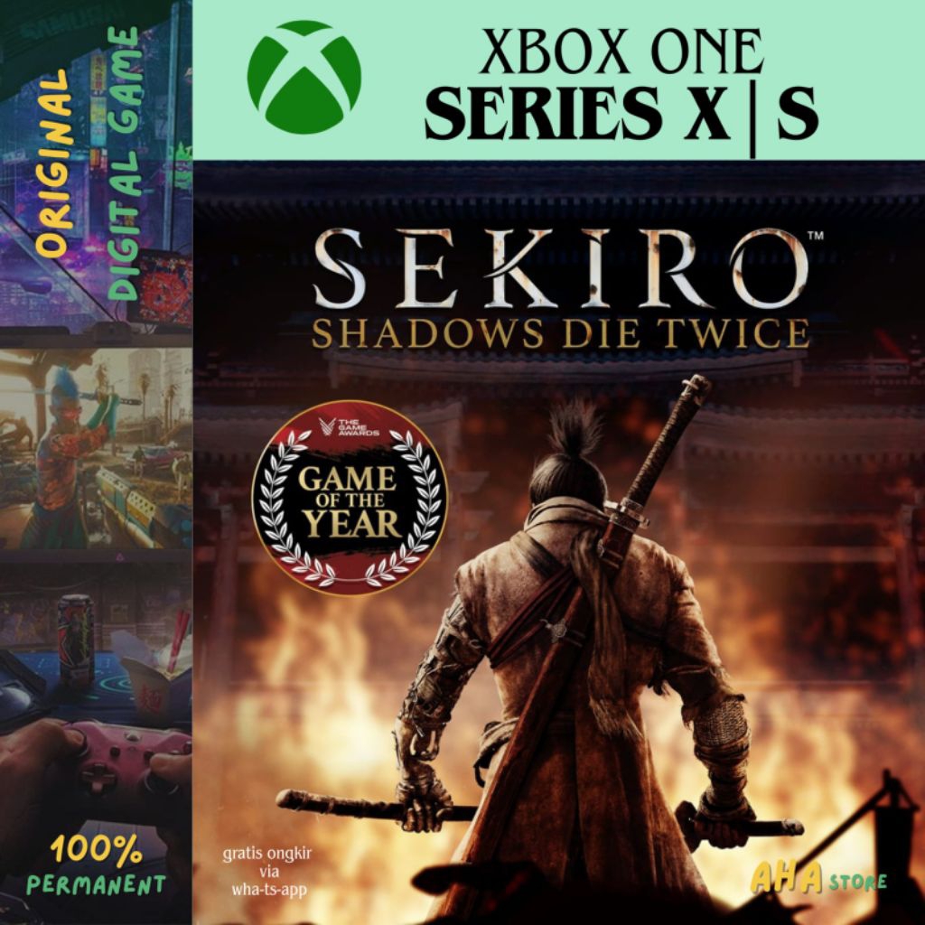 SEKIRO GOTY XBOX ONE XBOX SERIES X|S ORIGINAL GAME