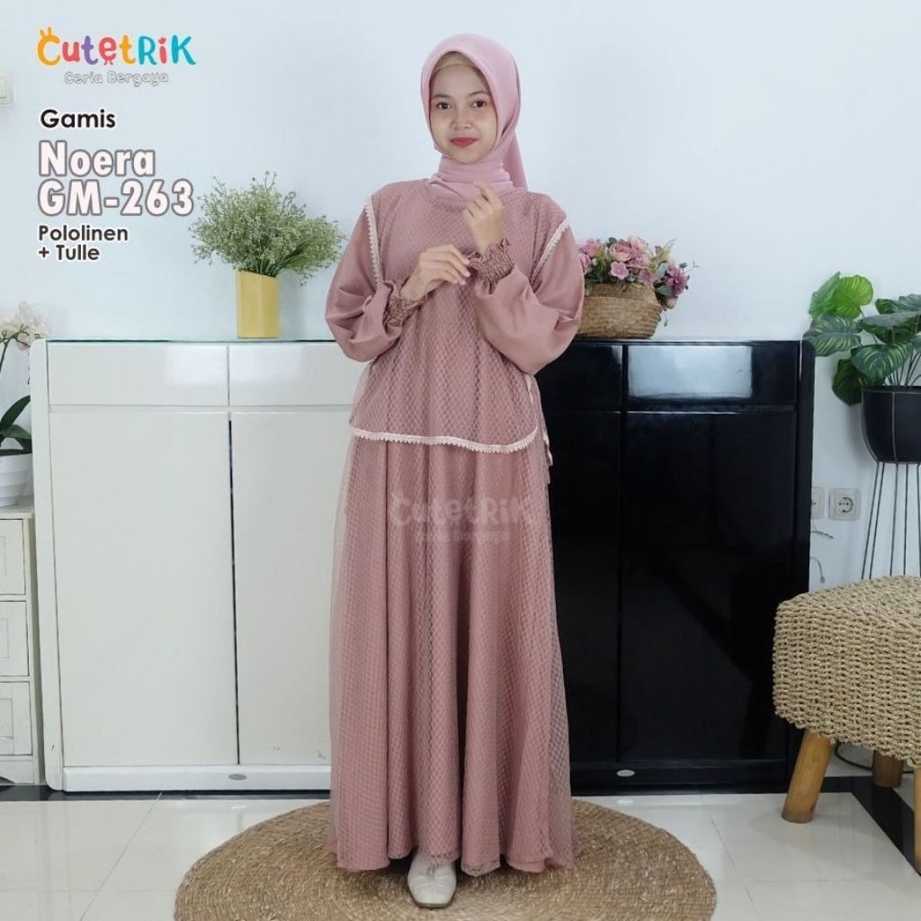 [2026 GAMIS ANAK TERBARU] GAMIS ANAK MODEL VEST BROKAT ORIGINAL CUTETRIK