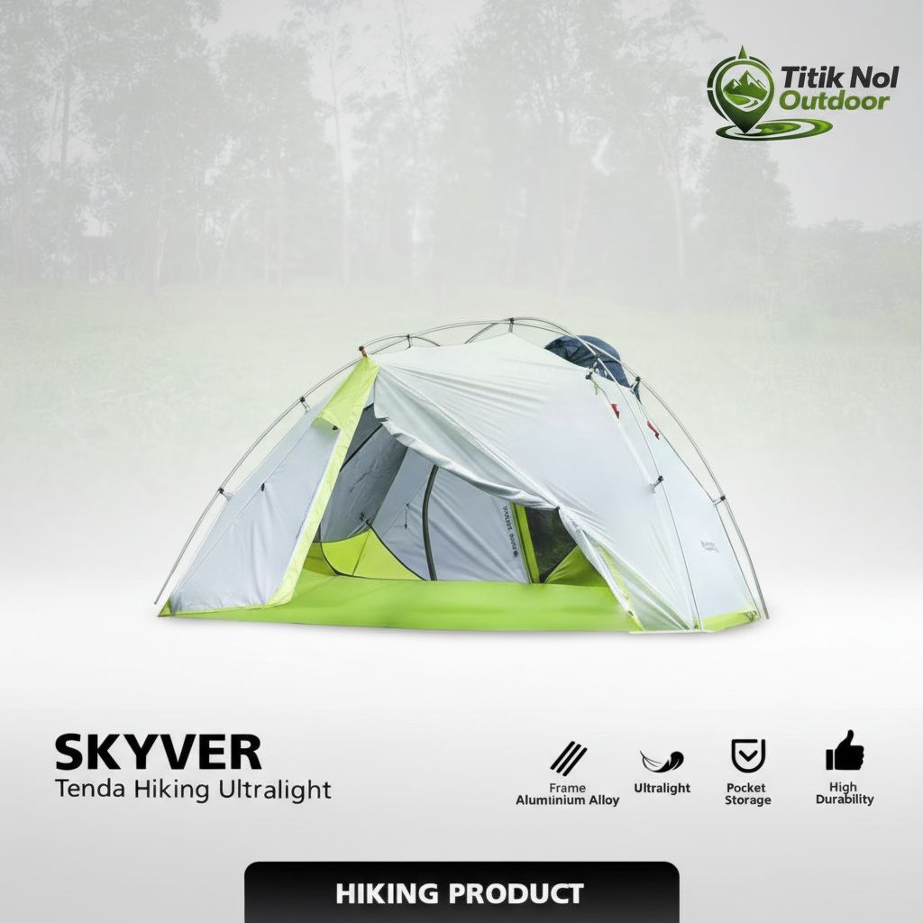 ALLTREK Tenda Gunung Ultralight SKYVER Tenda Hiking 2 Person