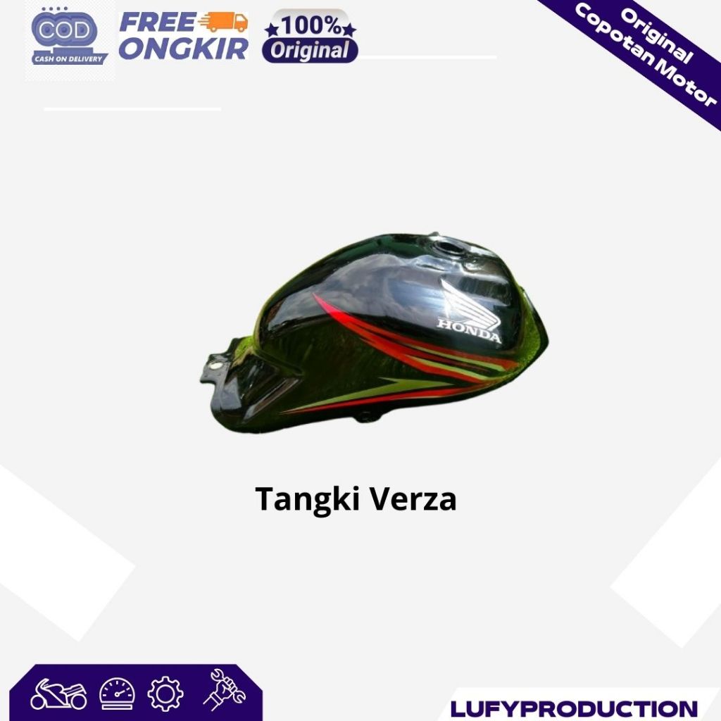 Tangki Verza - Ori Copotan – Repaint Silver – PNP Tanpa Modifikasi