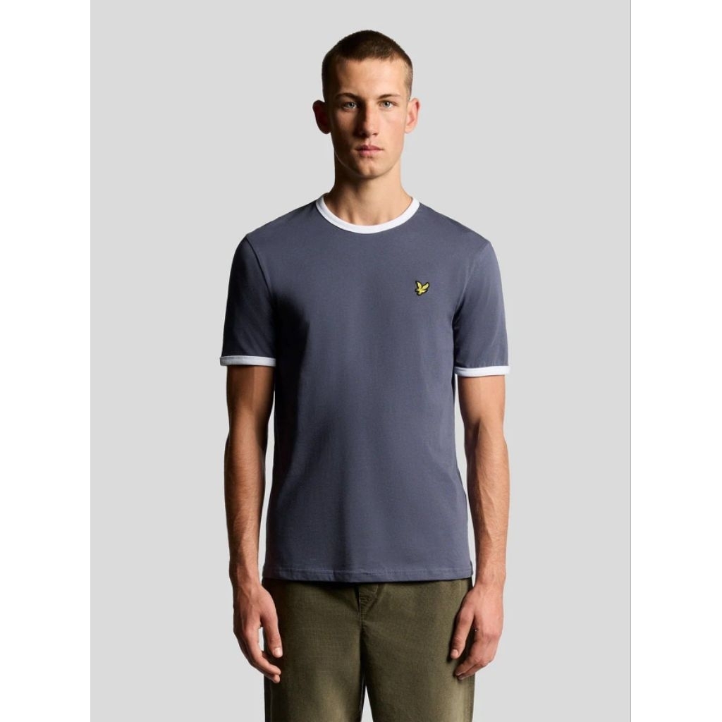 Lyle & Scott Ringer T-Shirt Graystone Original