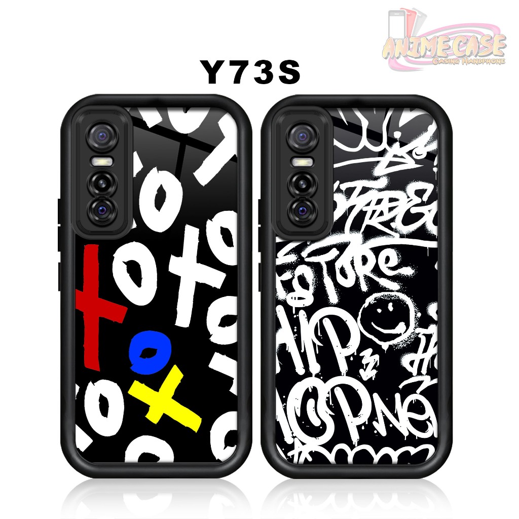 Softcase glossy VIVO Y73S 5G Casing Case Hp Silikon Protek kamera FONT