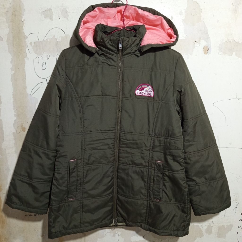 Hoodie Gelembung Zipper DAISY LOVERS Orriginal Preloved