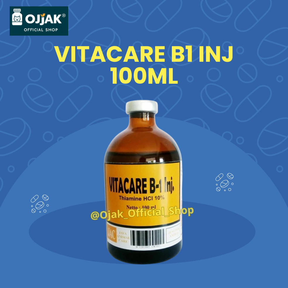 VITACARE B1 obat Ganguan saraf hewan,mastitis