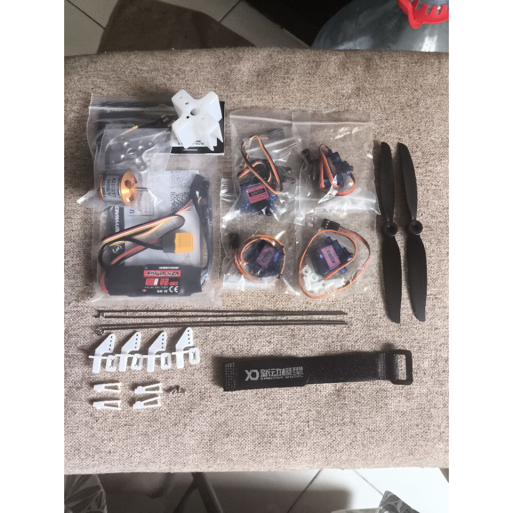 Paket Elektrik RC SU27 Magic Board versi Ekonomis