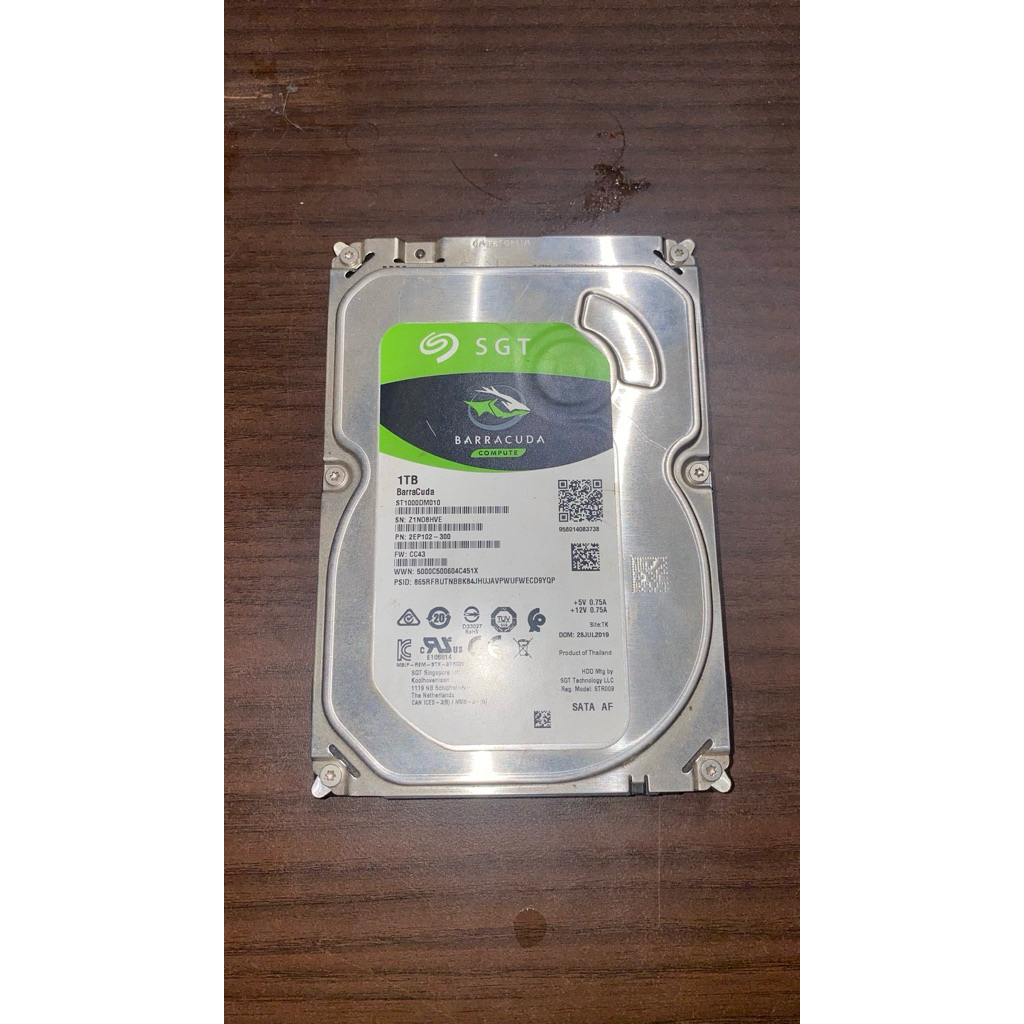 HDD Seagate Baracuda 1TB