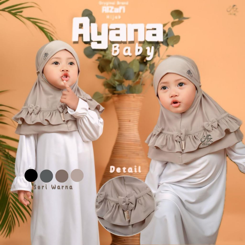 HIJAB AL ZAFI AYANA//HIJAB INSTAN ANAK//HIJAB ANAK