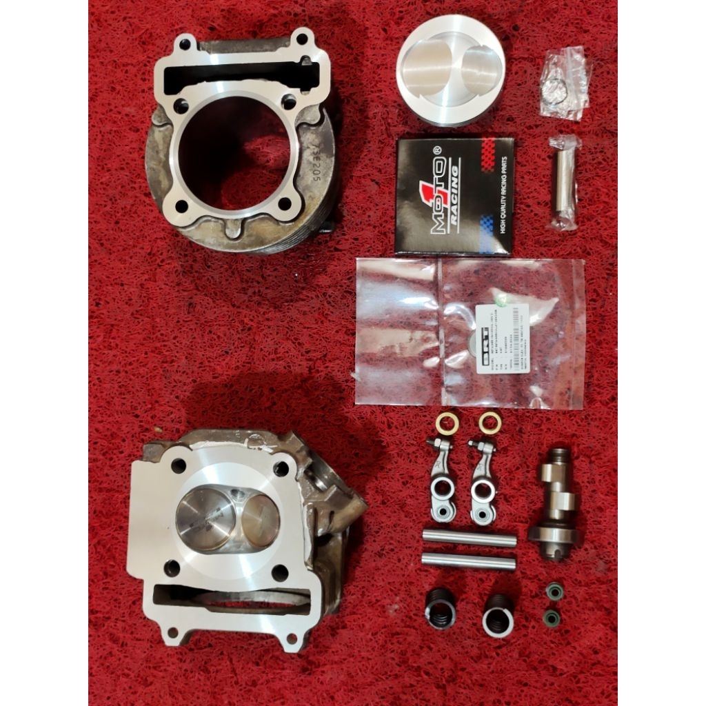 Paket Bore up Mio spek 200cc Drag Kompetisi Harian Racing Full isian
