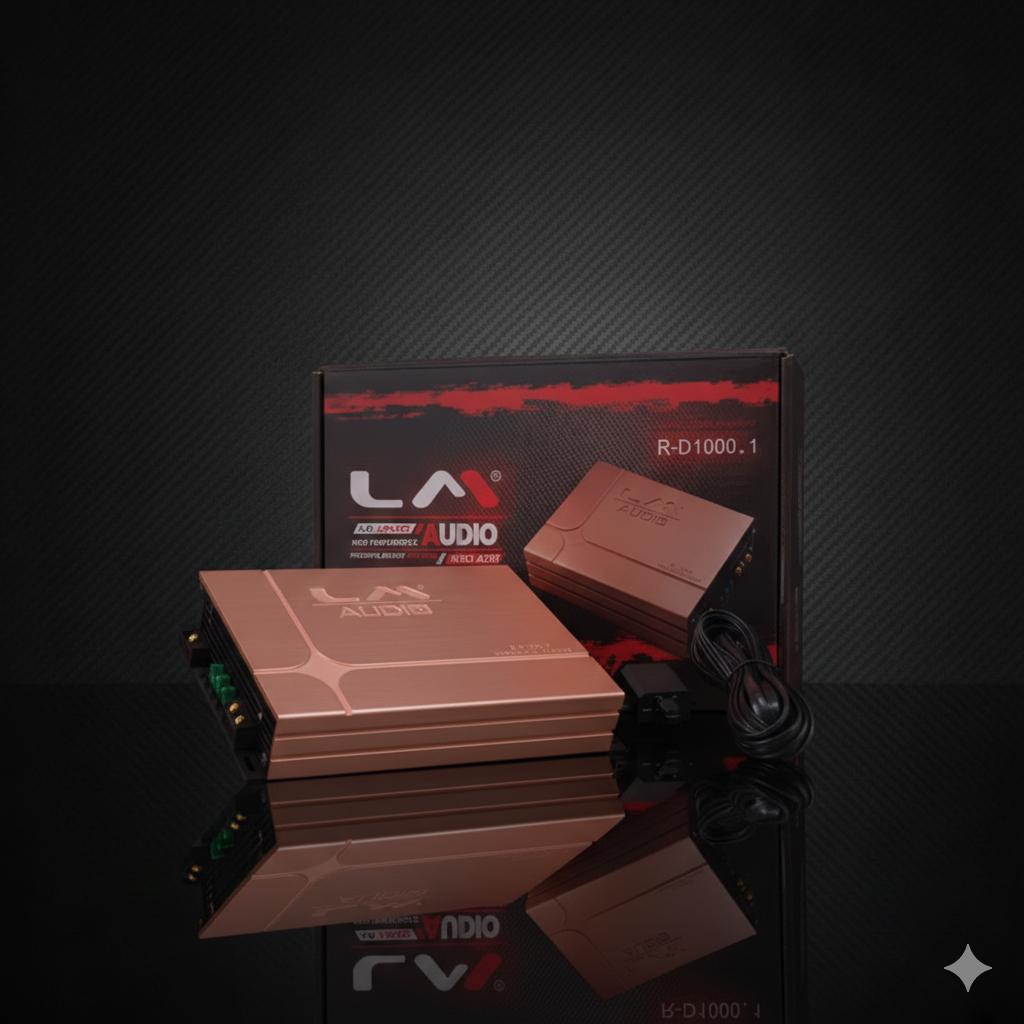 Power Monoblock LM Audio R-D1000.1 / AMPLIFIER LM AUDIO 1000 1 / MONOBLOCK MONO LM AUDIO