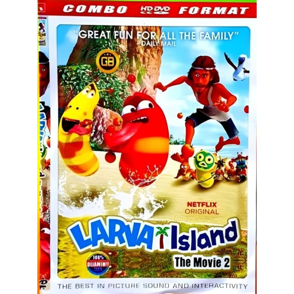 PROMO KASET dvd film KARTUN ANAK LARVA Kado anak anak