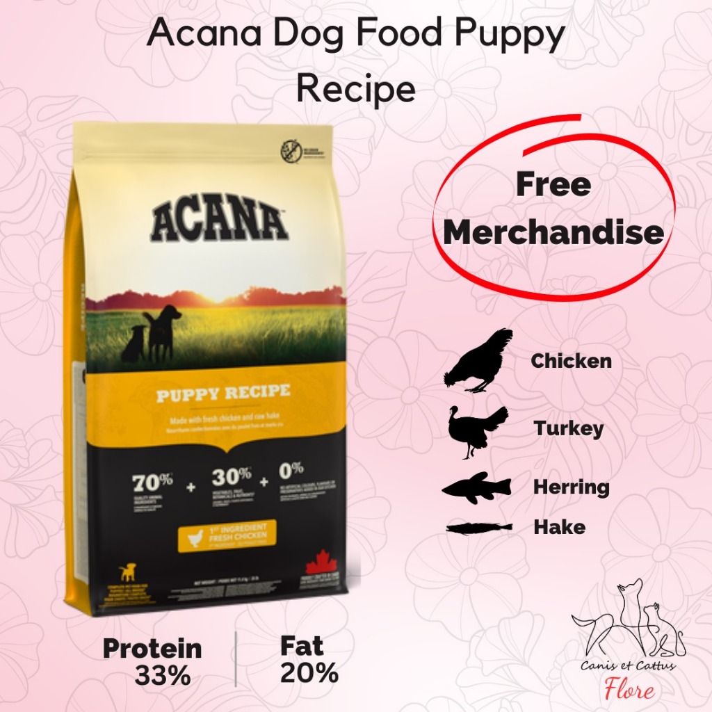 Acana Dog Food Puppy Recipe 2 kg