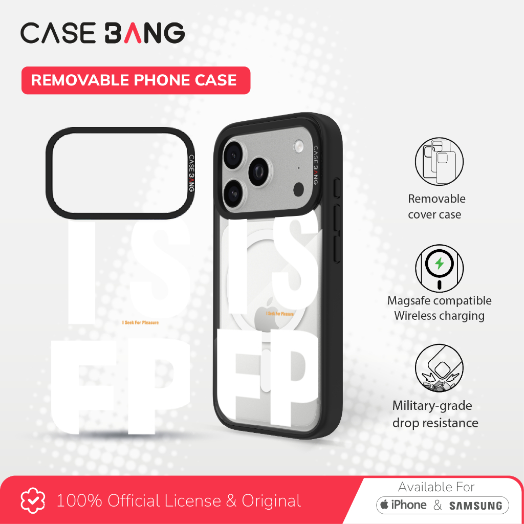Casebang Removable Phone Case Cover MBTI Series - ISFP Imagisnap Magnetic Casing Iphone