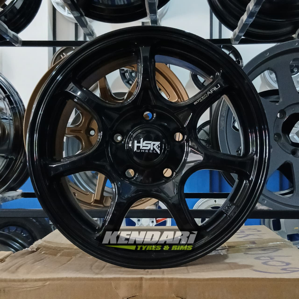 Velg HSR ARU R15 Untuk Mobil New Carry Ertiga Granmax Apv Rush Konde Ring 15