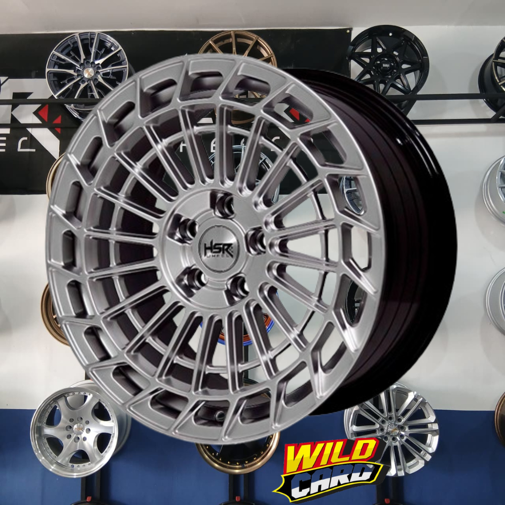 Rekomendasi Velg Racing Terbaru HSR NANGALO R18 Lebar Belang Buat Mobil Audi Mercy Mini Copper